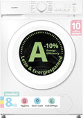 Comfee Waschmaschine, 8 kg, Weiß, Frontlader Energieklasse A-10% CF08EWP05 W