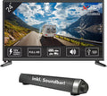 Reflexion Fernseher, 24 Zoll, 12 V, Schwarz, mit Soundbar - KFZ-Adapter für Wohnmobile und Wohnwagen -, LED2425SB