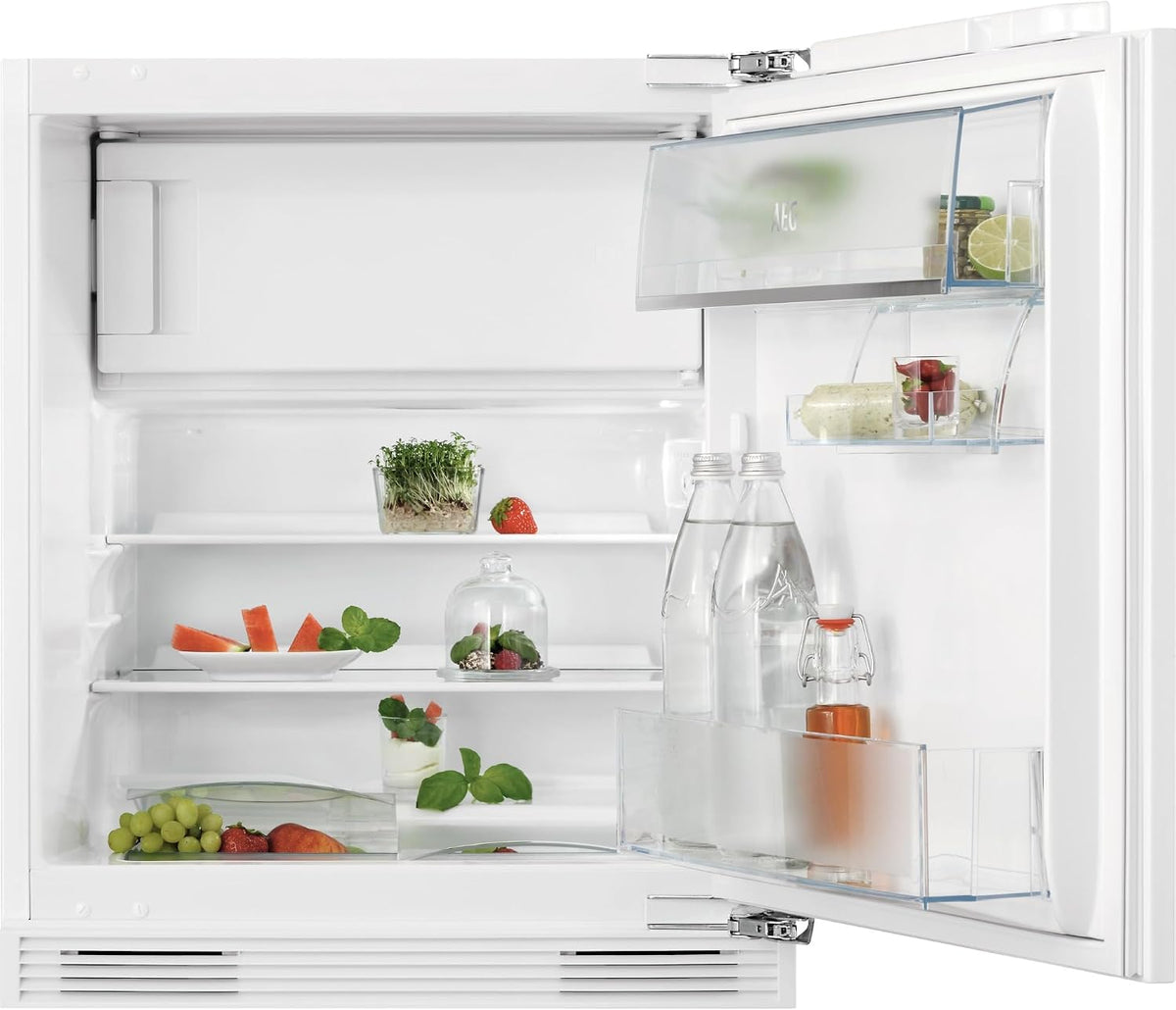 AEG Kühlschrank, 820 mm, 111 L, Weiß, OSF6I82EF Unterbau- / / 4-Sterne-Gefrierfach / /Festtür/E