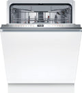 Bosch Geschirrspüler, 60 cm, Silber, SBD6ECX12E, Serie 6, Smarter Vollintegriert, XXL Spülmaschine, Besteckschublade