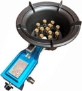 Eingebauter Gasherd, Grau, Mit 1 Brenner, Tragbarer 5-kW-Gaskocher, Wohnwagen, Küche, Camping, Tisch- Und Einbauinstallation (LPG)(15nozzle)