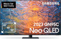 Samsung Fernseher, 55 Zoll, Schwarz, Neo QLED 4K QN95C (GQ55QN95CATXZG), Neo Quantum HDR+, Infinity One Design