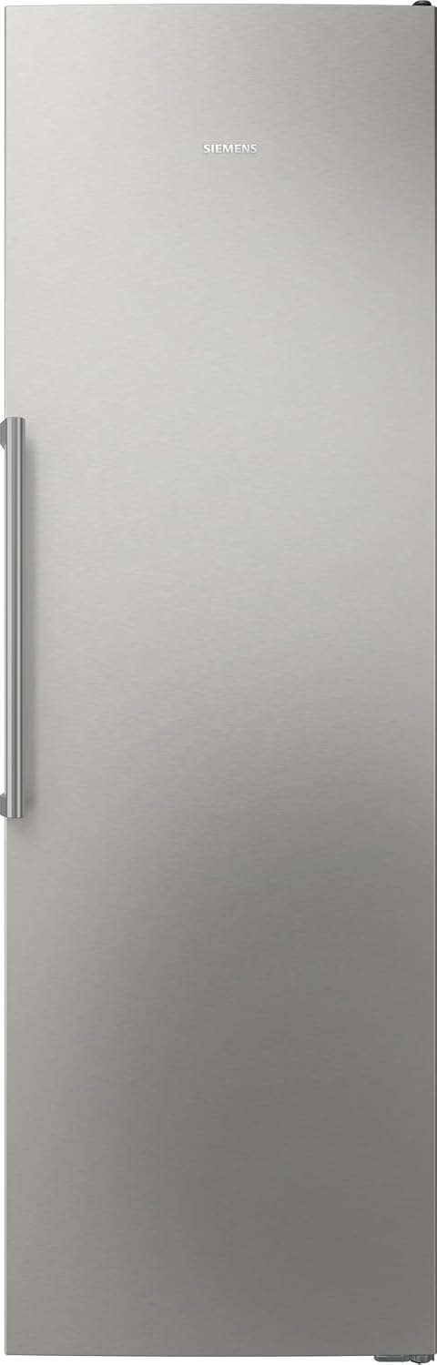 Gefrierschrank, 186.2 x 59.5 cm, Silber, iQ500, freistehend, Inox, GS36NAICG
