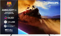 PHILIPS Fernseher, 65 Zoll, Schwarz, Smart TV, Ambilight 65OLED760 4K OLED Smart TV - Display mit P5 AI, Titan OS