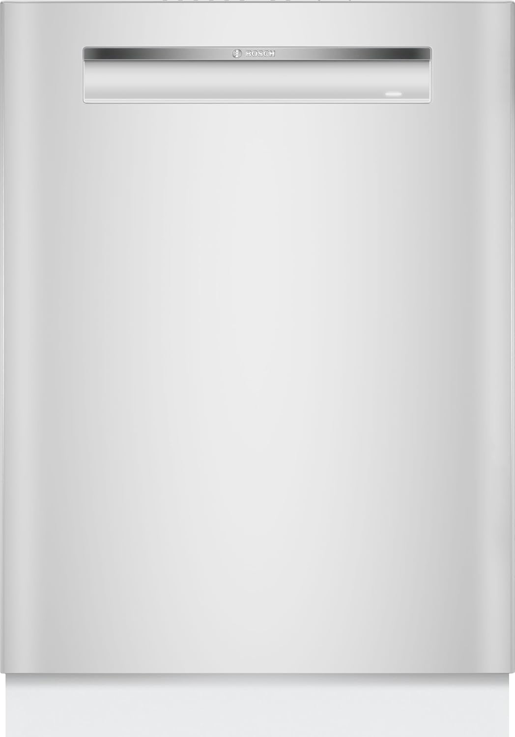 Bosch Geschirrspüler, 60 cm, Weiß, SMP4ECW71S, Serie 4, Smarter Unterbau-, Besteckschublade, Spülmaschine besonders leise