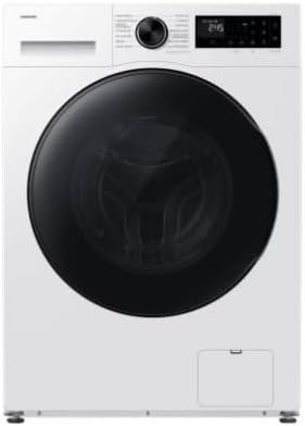 Waschtrockner, 9 kg, 6 kg, Weiß, Samsung AI Eco Bubble / 1400 U/min WD90HG5U34BEEP