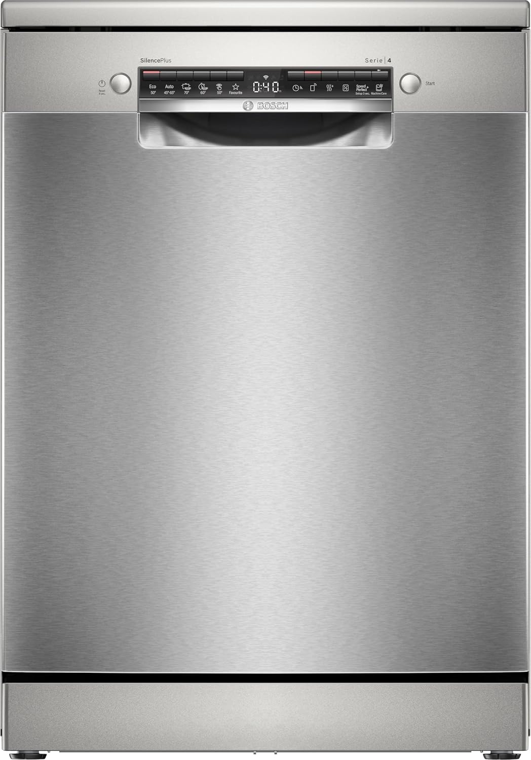 Bosch Geschirrspüler, 60 cm, Grün, SMS4ECI28E Serie 4, freistehend, Home Connect, Remote-Diagnose, Waschassistent