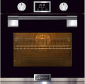Kaiser Backofen, 60 cm, 79 L, Schwarz/Silber, EH 6338s Pyrolyse Einbau, Autark, massives Metall, Glastür mit SOFTCLOSE