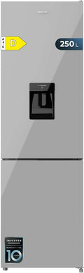 Cecotec Kühlschrank, 170x59,5 cm, 348 L, Weiß, mit 2 Türen Bolero CoolMarket 2D 348 NF E. Inverter-Motor, Zweitüriger