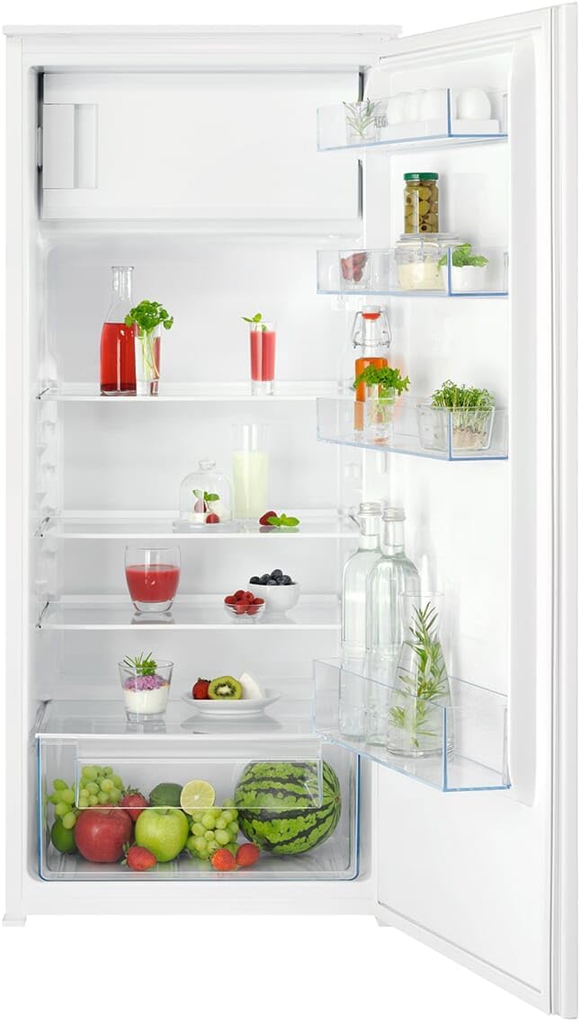 AEG Kühlschrank, Weiß, NSF5O12ES Einbau mit Gefrierfach
