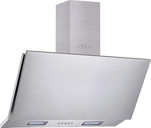 Kaiser Dunstabzugshaube, 90 cm, Silber, Professional Line Wandhaube, Luxus Hersteller, 3 Stufen, 1250 m3/h, Timer