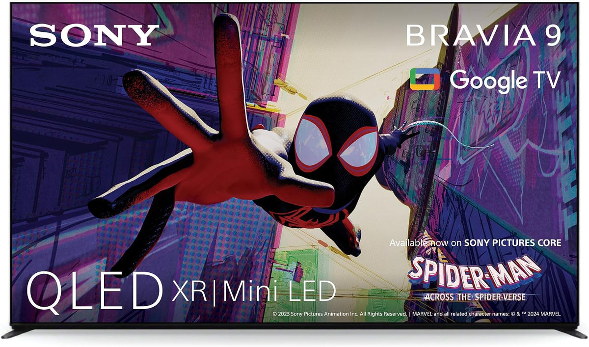 Sony Fernseher, 75 Zoll, Schwarz, Smart TV, BRAVIA 9 QLED (XR l Mini LED) 4K HDR Google Smart TV (2024)