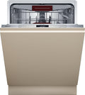 NEFF Geschirrspüler, 14 Maßgedecke, 60 cm, Silber, S155ECX01E, N 50, Smarter Vollintegriert, Besteckschublade, Made in Germany