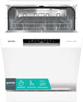 Gorenje Geschirrspüler, 60 cm, Weiß, GS642E90 W freistehend, 13 Maßgedecke, Total AquaStop, vollständiger Überlaufschutz
