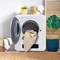 Gecheer Wäschetrockner, 850 W, 3 kg, 4 kg, Silber, Abgastrockner Edelstahl bis mit 6 Programmen