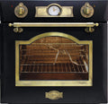 Kaiser Backofen, 60 cm, 67 L, Schwarz, Empire EH 6355 Exklusiver Nostalgie Autark •, Heißluft, Grill • Retro Design mit modern Technologie