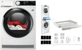 AEG Wärmepumpentrockner, 62 cm, Weiß, TR8T70680 /Serie 8000 mit AbsoluteCare® & CARE +, Platzsparender Zwischenbausatz