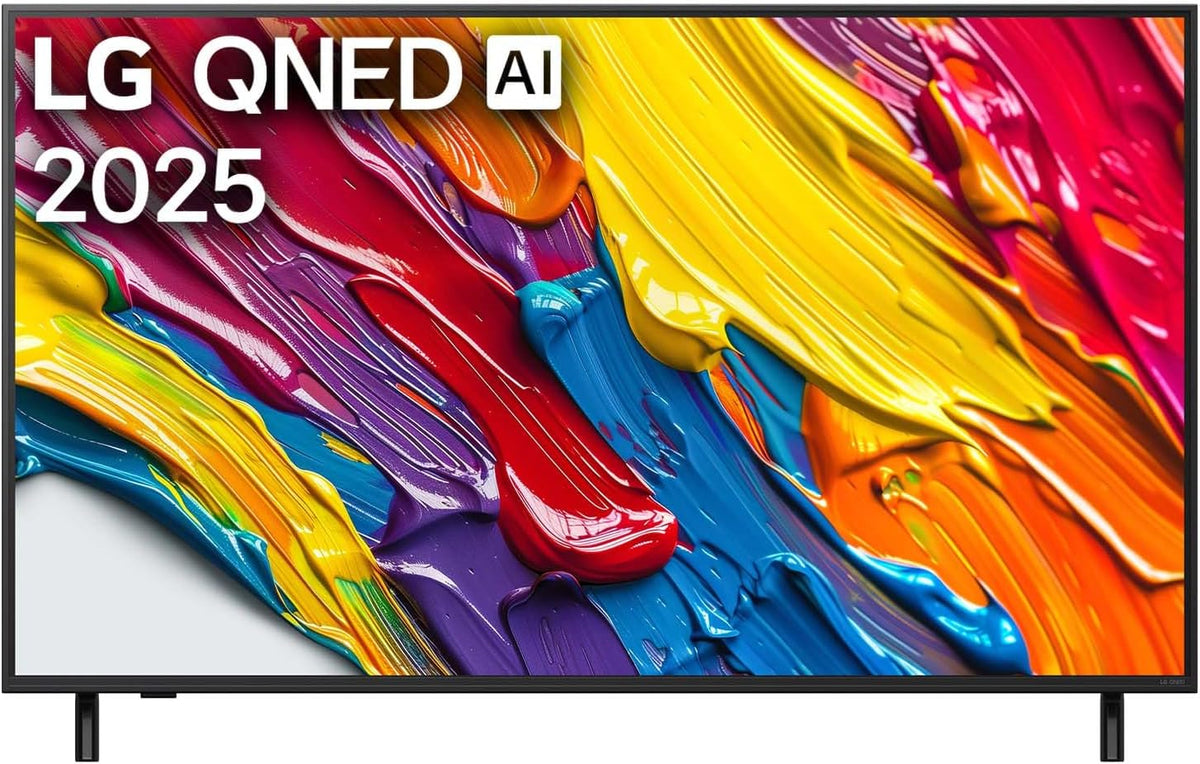 LG Fernseher, 55 Zoll, 139 cm, Schwarz, 55QNED82A6B TV 4K QNED AI TV (α7 Gen8 4K AI Prozessor, webOS 25, 60 Hz) [Modelljahr 2025]