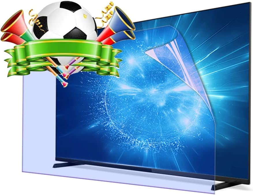 AIZYR Fernseher, 85 Zoll, Blau, Anti Blue Light TV Screen Protector 75- Matt Anti Glare, 77inch 1722x993 mm