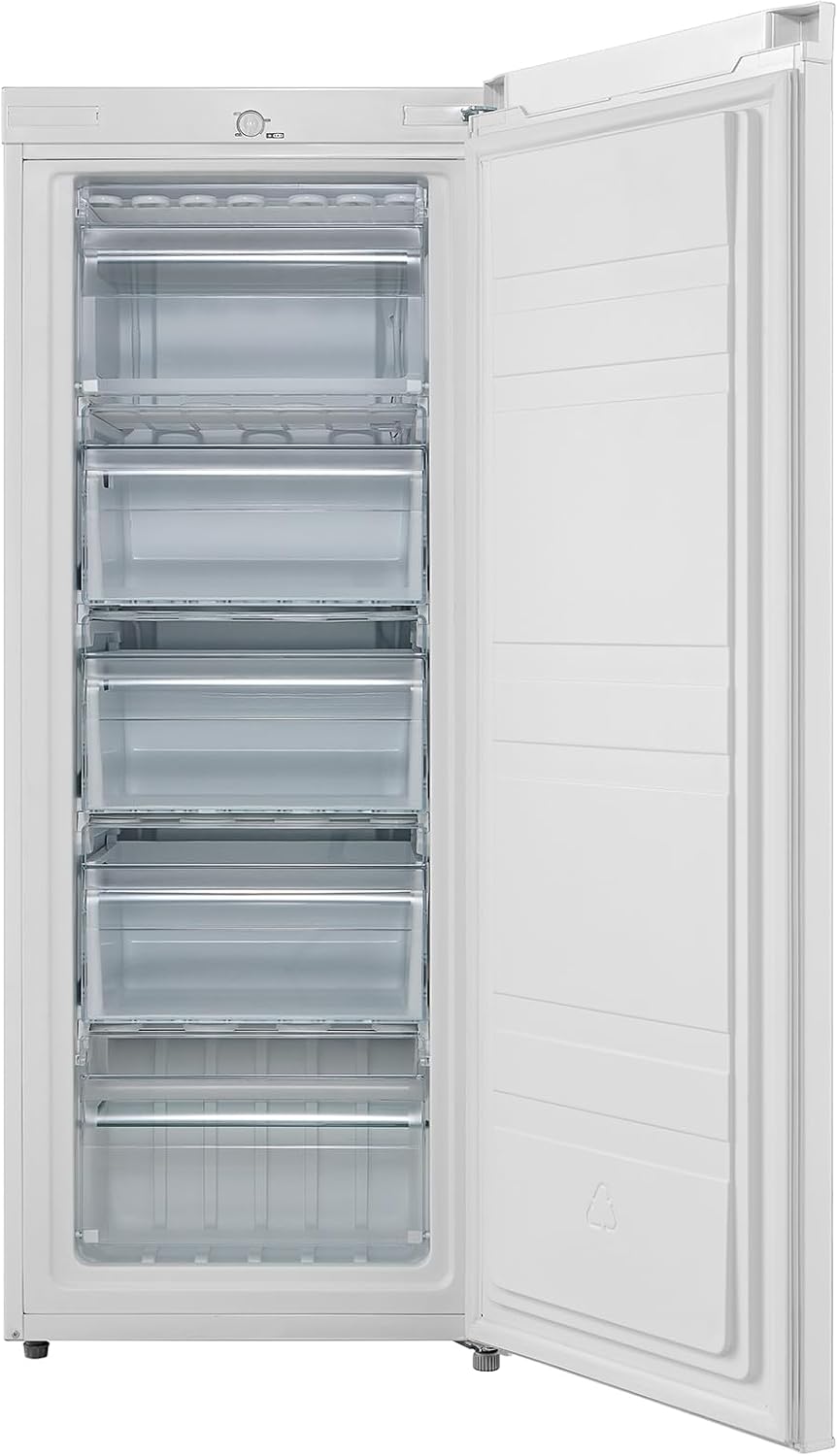 Comfee Gefrierschrank, 160 L, Weiß, Tiefkühlschrank