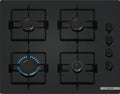 Piano Kochfeld, 52 X 59 X 5,4 Cm, Schwarz, Cottura A Gas - Bosch Serie 2 - 4 Fuochi - - Pop6b6k30