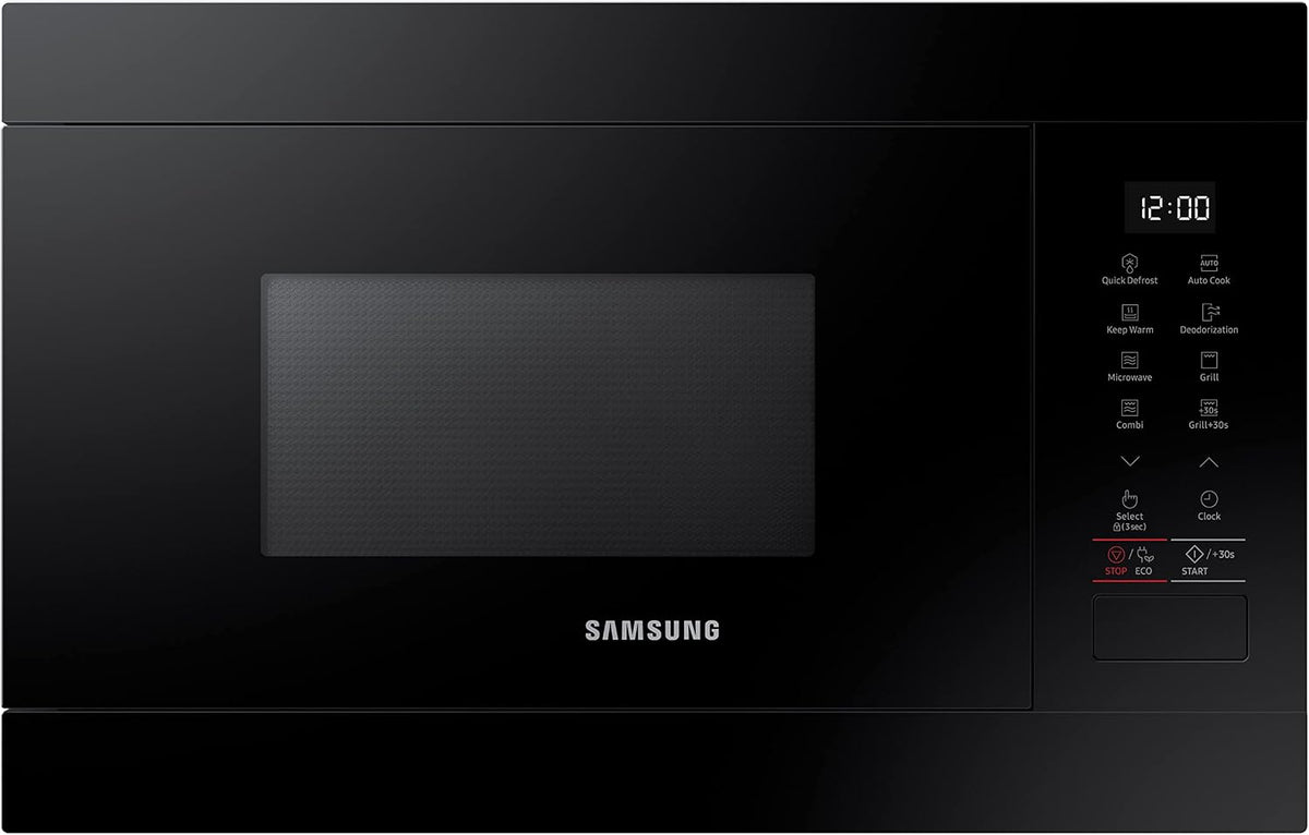 Samsung Mikrowelle, 1100 W, 850 W, 22 L, Schwarz, MG22M8254AK/E1 Integration /Grill