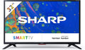 SHARP Fernseher, 32 Zoll, 81 cm, Schwarz, Smart TV, 32BC6E Smart TV HD Ready LED (Harman Kardon, HDMI, HD Tuner)