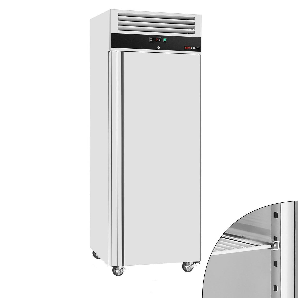 GGM Kühlschrank, 600 L, Weiß, Gastro ECO