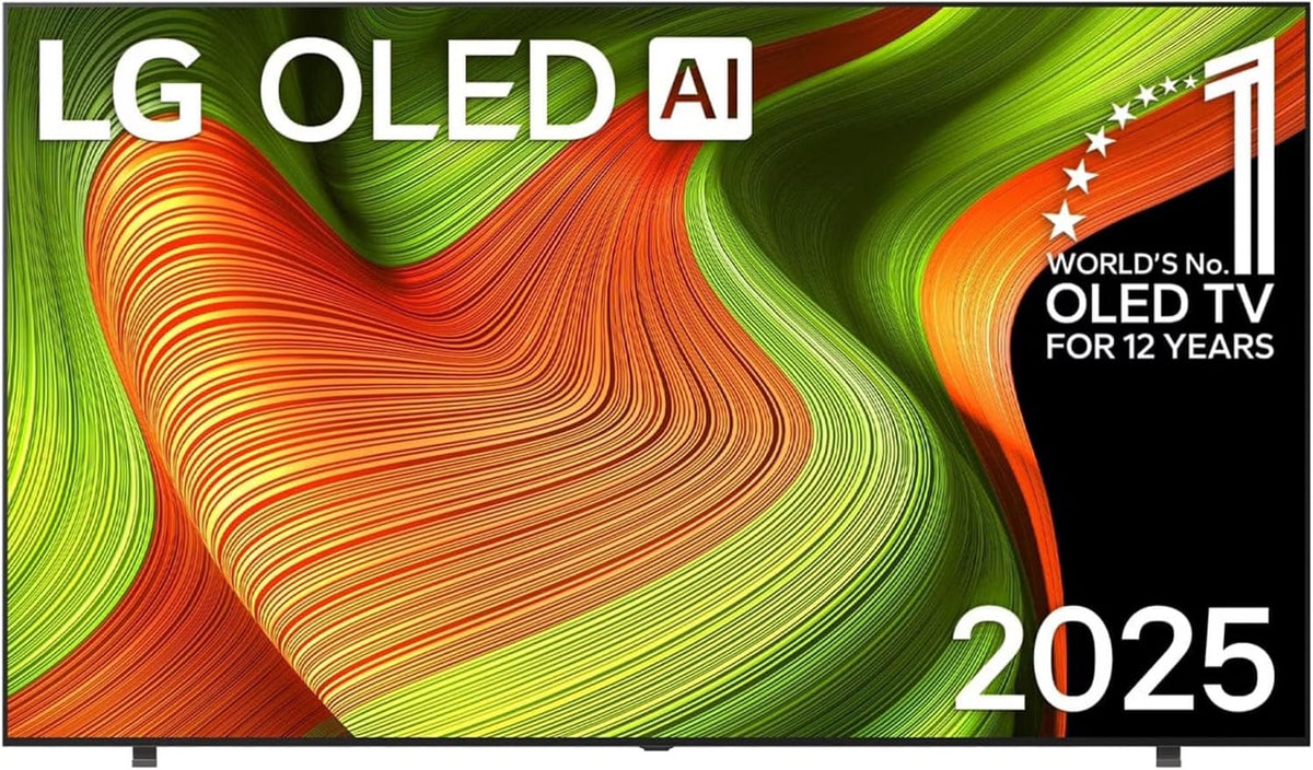LG Fernseher, 83 Zoll, 210 cm, Schwarz, OLED83B59LA TV 4K OLED AI TV (α8 Gen2 4K AI Prozessor, webOS 25, 120 Hz) [Modelljahr 2025]