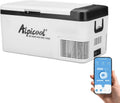 Alpicool Kühlschrank, 18 L, 12v, Weiß, K18 Kompressor Kühlbox, Mini Camping Tragbare für Auto