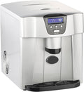 Rosenstein Eiswürfelmaschine, Schwarz, & Söhne Eiswürfelmaker: EWS-2100 mit Eiswürfelspender, Spender, Ice)