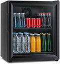 Syntrox Mini-Kühlschrank, 43 Liter, 42 dB, Weiß, Germany Getränkekühlschrank, mit Glastür, leise, Energieklasse A+