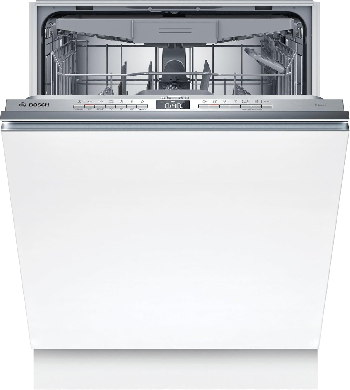 Bosch Geschirrspüler, 60 cm, Weiß, SMH4HVX14E Serie 4 Unterbaufähig
