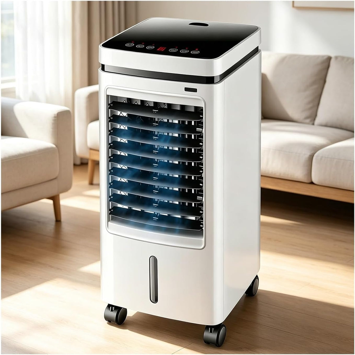 Klimaanlage, Weiß, Mobile, Ventilator mit WasserküHlung