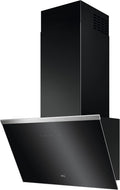 AEG Dunstabzugshaube, 60 cm, 500 m, 74 dB, Schwarz, Kopffreie Wand-, Serie 7000 mit Hob2Hood, Abluft & Umluft, Hochleistungsmotor