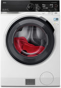 AEG Waschtrockner, 10 kg, 6 kg, Weiß, Wifi mit Wärmepumpe, SensiDry, schonend und energiesparend, Waschen, Trocknen