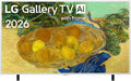 LG Fernseher, 65 Zoll, 165 cm, Schwarz, 65LX7B6LA TV 4K Mini LED AI Lifestyle Gallery TV mit, webOS 26