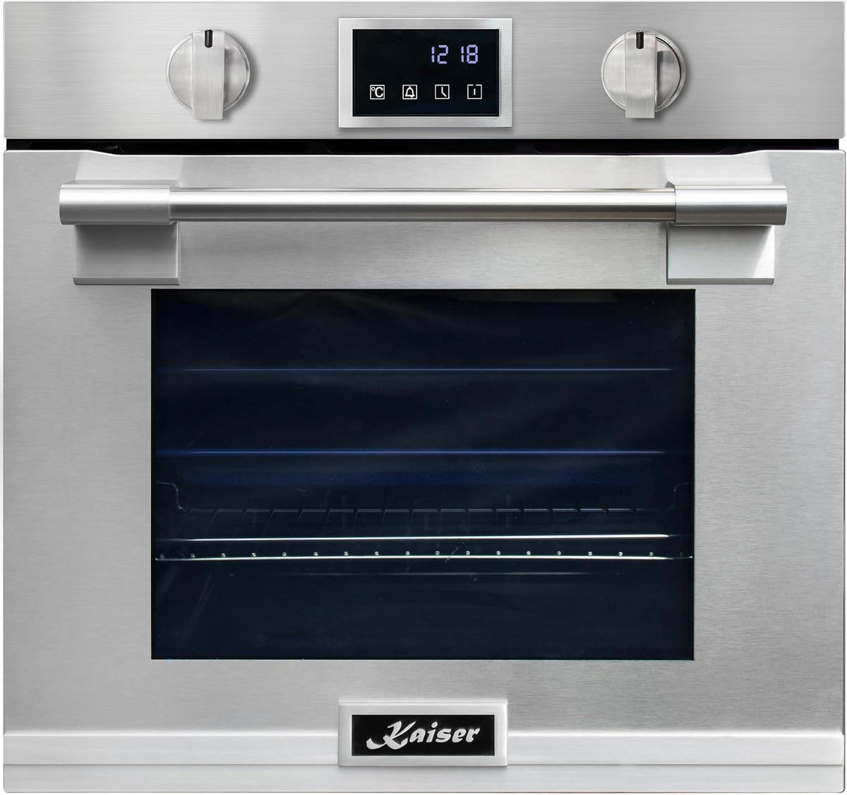 Kaiser Backofen, 86 L, Silber, EH 6339 XXL Einbau-, mit Pyrolyse & AirFry, Touchdisplay, Drehknebel, 11 Funktionen