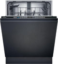 Siemens Geschirrspüler, 60 cm, Silber, SN61HX01TE iQ100, Vollintegrierter, Besteckkorb, drei Mal schneller spülen