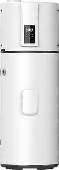 Wärmepumpenboiler Warmwasser-Wärmepumpe, 250 L, 50 dB, Schwarz, R290 Brauchwasserwärmepumpe, Solar kompatibel, leise