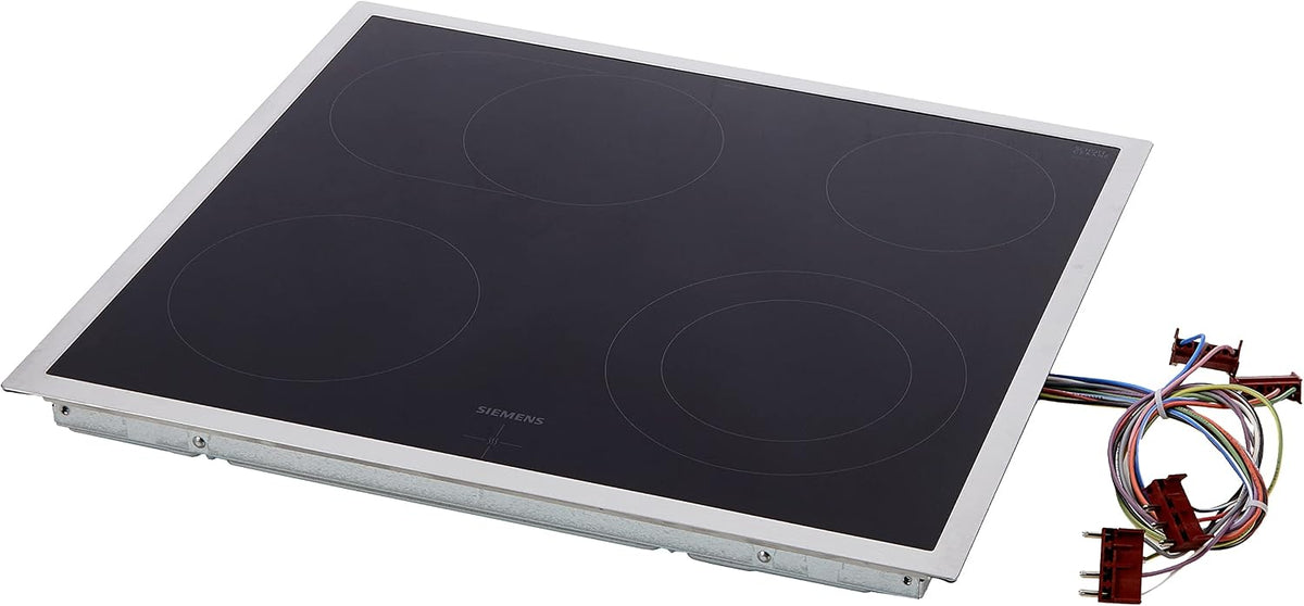 Siemens Kochfeld, 60 cm, Schwarz, iQ300 Elektro Mit Rahmen aufliegend EA645GN17
