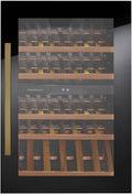 Küppersbusch Weinkühlschrank, Schwarz/Gold, FWK 2800.0 S4 K-Series.8 Einbau Weinklimaschrank