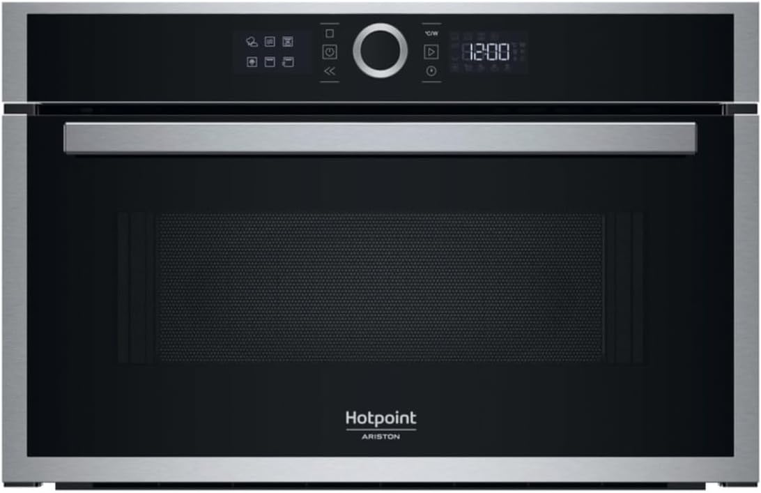 Einbau Mikrowelle, 800 W, 31 L, Silber, Hotpoint Edelstahl - HAMD44MX