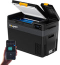 BougeRV Kompressor, 28 L, Schwarz, Kühlbox CRX3, bis -20℃, App-Steuerung