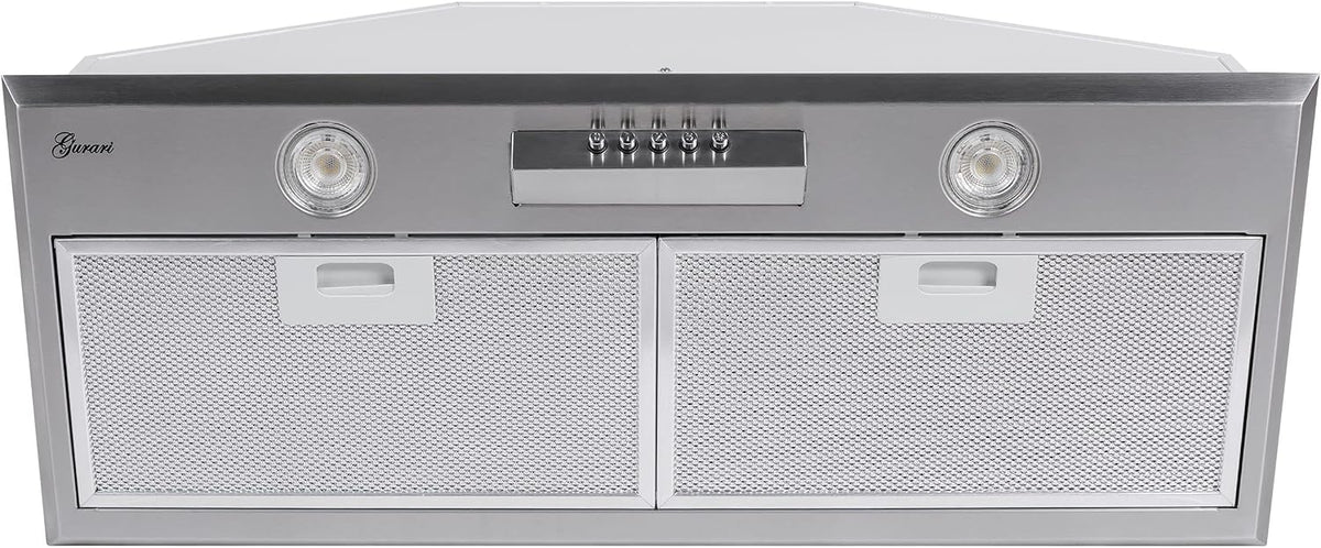 Gurari Dunstabzugshaube, 70 cm, 1000m, Silber, GCH B 051 70 IS, Einbau Lüfterbaustein/Deckenhaube Einbau Abzugshaube