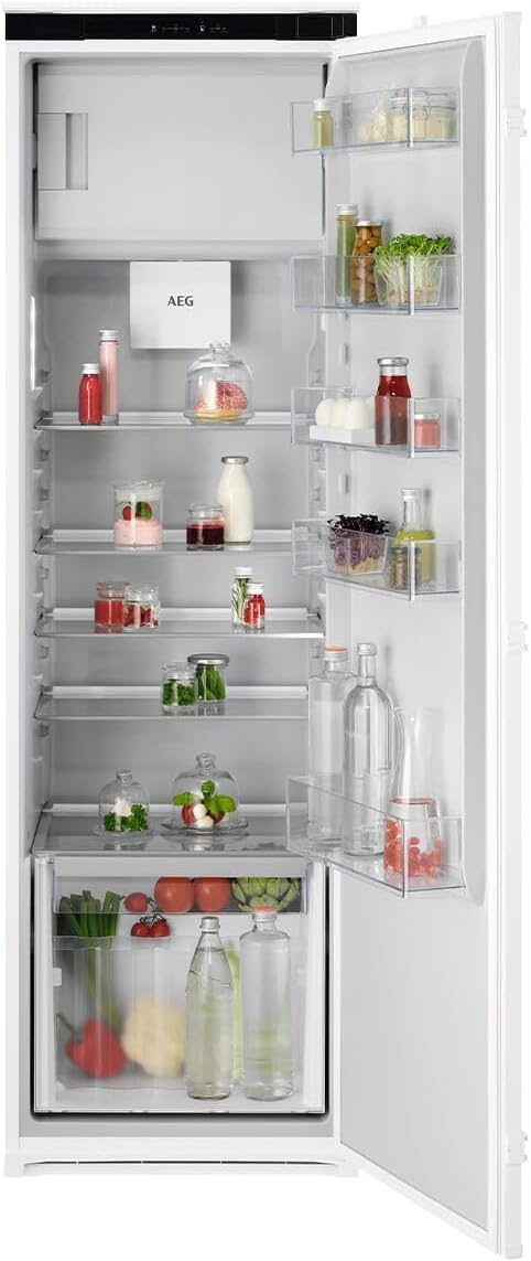 AEG Kühlschrank, Weiß, NSF6D181ES Einbau mit Gefrierfach