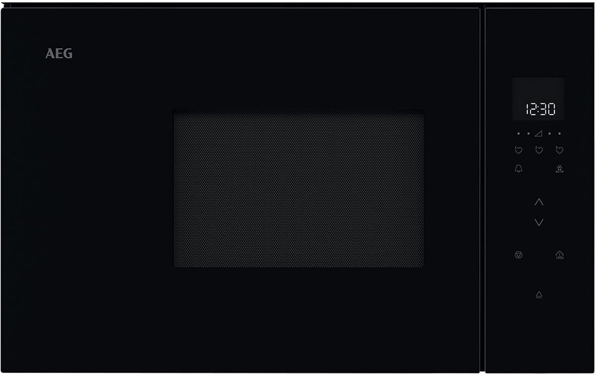 AEG Mikrowelle, 800 W, Schwarz, NMB6S171SB Einbau