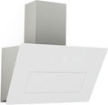 Klarstein Dunstabzugshaube, 60 cm, 717 m, Weiß, SleekAir - Kopffreihaube, A++ Energieeffizienz, Touch-Bedienfeld