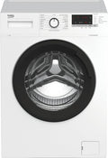 Beko Waschmaschine, 8 kg, Weiß, WML81434NPS1 / /Restzeitanzeige und Schleuderwahl/Pet Hair