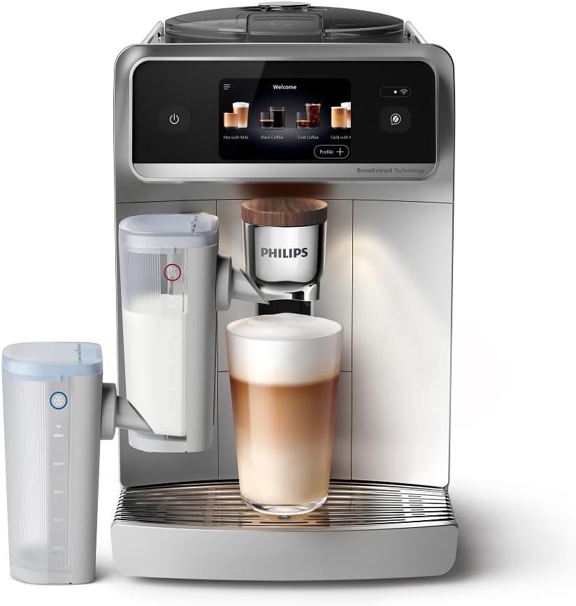 Philips Kaffeevollautomat, Schwarz/Silber, Café Aromis 8000 Series EP8757/20